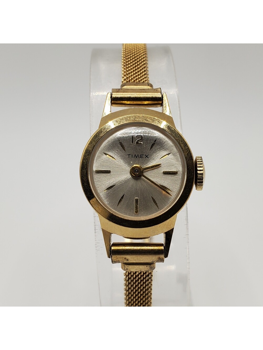 Vintage Timex Mechanical Watch 10k GF Top Watch Women For Parts Or Repair